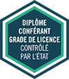 Logo du diplôme conférant grade de licence