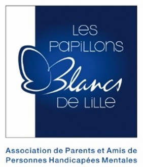Logo Les papillons blanc de Lille